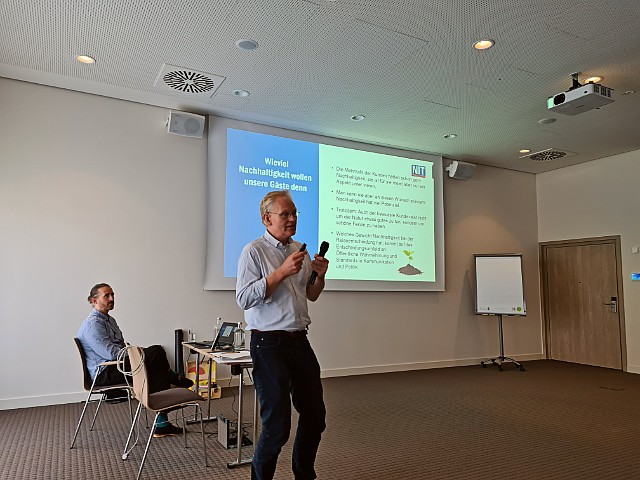 Wolfgang Günter from the Institute for Tourism Research in Northern Europe (N.I.T.)