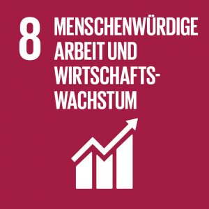 SDG_8 Icon des SDG 8